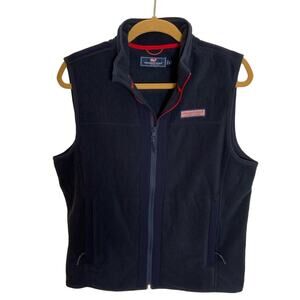 Vineyard Vines Men's Harbor Fleece Vest‎ small
